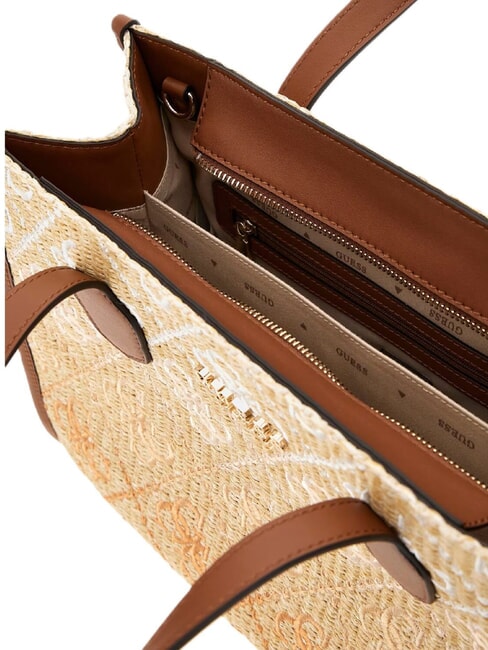 SILVANA Geanta de umar coniac / măsline - Genți femei