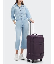 KIPLING SPONTANEOUS Troller de mărime medie prune supreme - Trolere semirigide - 8