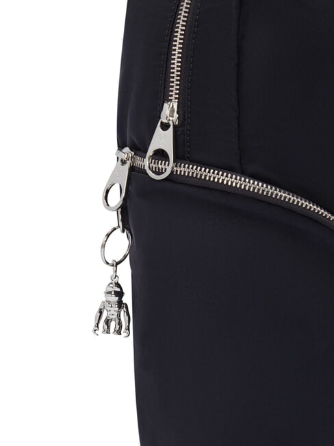 THE CITY S Rucsac cu buzunare condiment negru - Genți femei