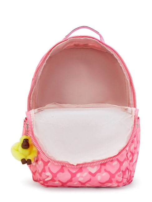 SEOUL COLLEGE Rucsac cu buzunar pentru laptop de 15". inimi adorabile - Rucsacuri pentru școală și timp liber