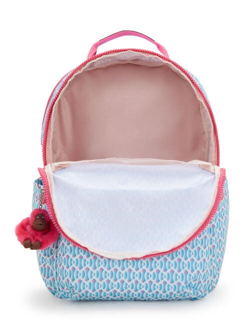 SEOUL COLLEGE Rucsac cu buzunar pentru laptop de 15". combo geo visător - Rucsacuri pentru școală și timp liber