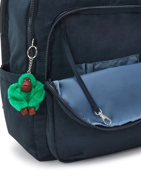 SEOUL Rucsac cu buzunar pentru laptop de 15". bloc verde albastru - Rucsacuri pentru școală și timp liber