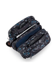 KIPLING SARI Rucsac troler imprimat cursă de distracție în junglă - Rucsacuri cu role - 4