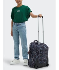 KIPLING SARI Rucsac troler imprimat cursă de distracție în junglă - Rucsacuri cu role - 6