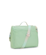 KIPLING NEW KICHIROU Geantă de prânz cu curea de umăr verde moale metalizat - Saci și accesorii pentru copii - 3