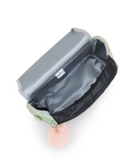 KIPLING NEW KICHIROU Geantă de prânz cu curea de umăr verde moale metalizat - Saci și accesorii pentru copii - 5