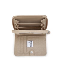 KIPLING MONEY LOVE Portofel mediu semnătură bej în relief - Portofele femei - 2