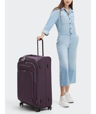 KIPLING NEW YOURI SPIN L Cărucior de dimensiuni mari prune supreme - Trolere semirigide - 7