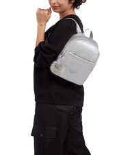 KIPLING MARLEE BP Rucsac mic metalic platină m gg - Genți femei - 6