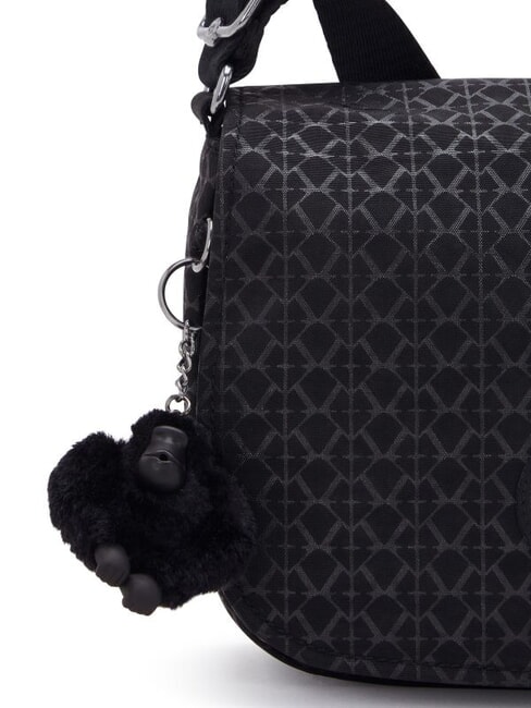 LOREEN M Geanta de umar cu clapa semnătură emb - Genți femei