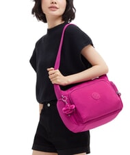 KIPLING GABB Geantă mare de umăr fucsia strălucitoare - Genți femei - 7