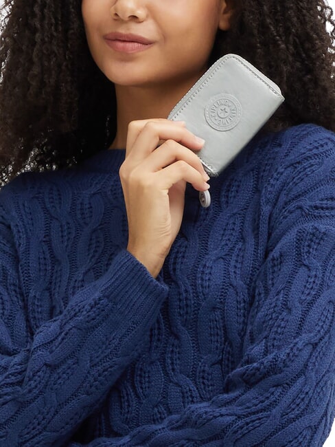 CASH BUDDY Fermoar în jurul poșetei nou metalic strălucitor - Portofele femei