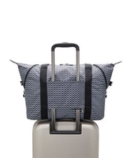 KIPLING ART Geantă mare de umăr tipărire a semnăturii - Genți femei - 7