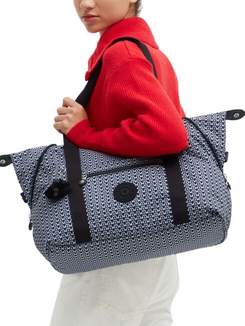 ART Geantă mare de umăr tipărire a semnăturii - Genți femei