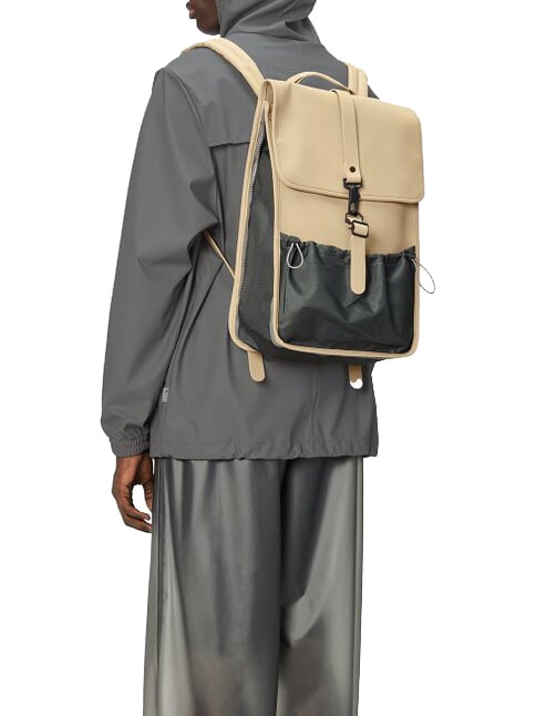 MIX BACKPACK Rucsac pentru PC de 13 inchi nisip - Rucsacuri pentru școală și timp liber