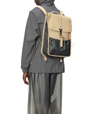 RAINS MIX BACKPACK Rucsac pentru PC de 13 inchi nisip - Rucsacuri pentru școală și timp liber - 3