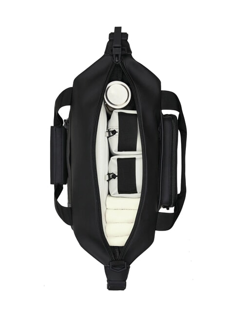 TEXEL Geantă duffel cu curea de umăr negru - Genți de voiaj