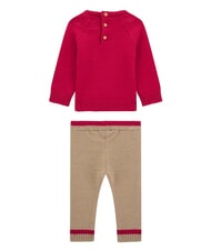 GUESS KIDS Set hanorac și pantaloni pasiune de cireș - Salopete și ținute pentru bebeluși - 2