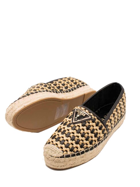 JOLANDON  Espadrile mocasini BLACK - Pantofi femei