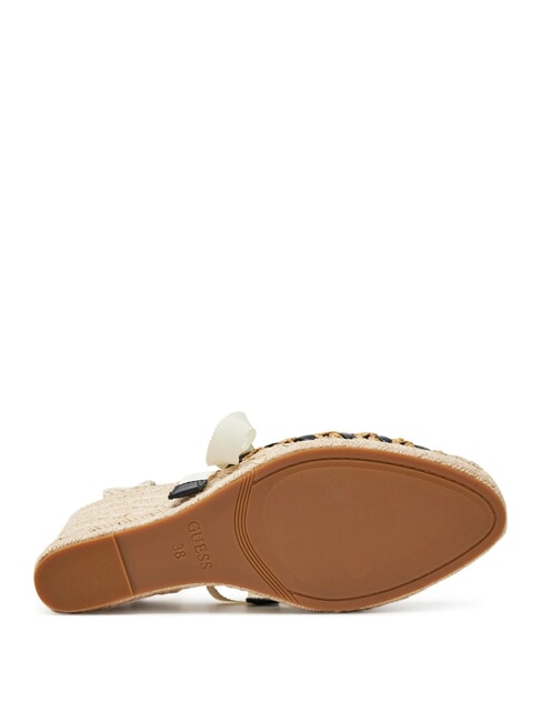 CYRENAM  Sandale Espadrile &icirc;nalte BLACK - Pantofi femei