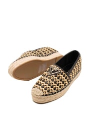 GUESS JOLANDON  Espadrile mocasini BLACK - Pantofi femei - 5