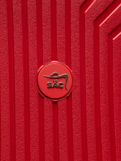 LIGHT POP 2 Cărucior mare extensibil jujube roșie - Trolere rigide