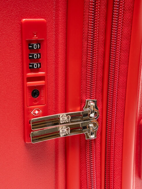 LIGHT POP 2 Cărucior mediu extensibil jujube roșie - Trolere rigide