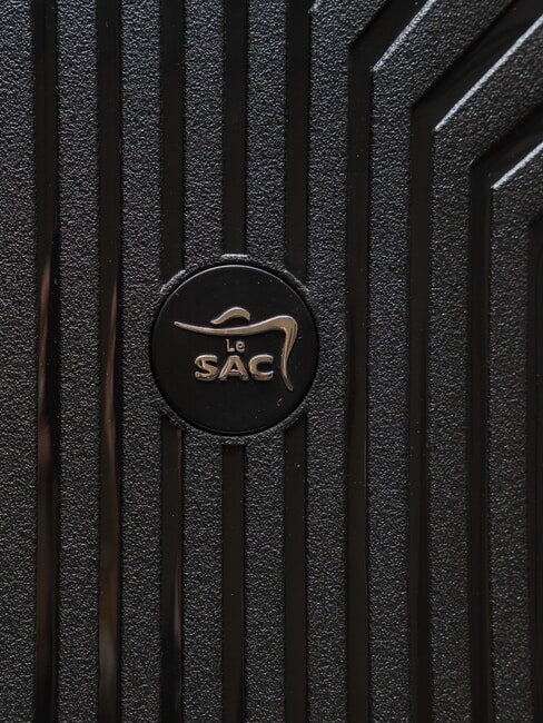 LIGHT POP 2 Cărucior mediu extensibil negru - Trolere rigide