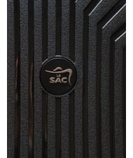 LESAC LIGHT POP 2 Cărucior mediu extensibil negru - Trolere rigide - 8