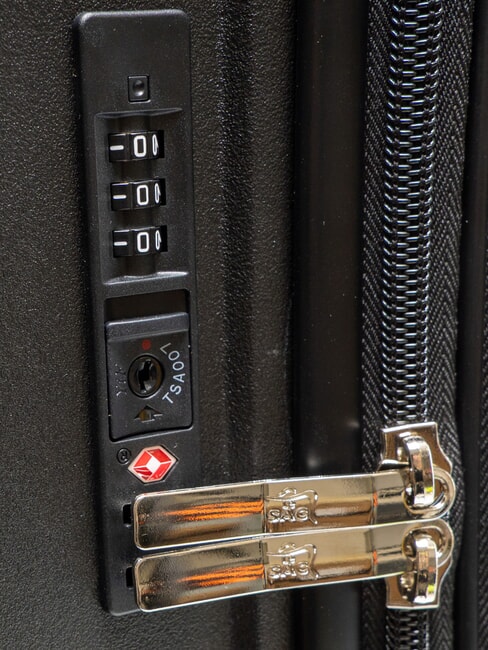 LIGHT POP 2 Cărucior pentru bagaje de mână negru - Trolere rigide