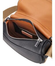 COCCINELLE RAQUEL S Geanta mini de umar, din piele noir/cuir - Genți femei - 5