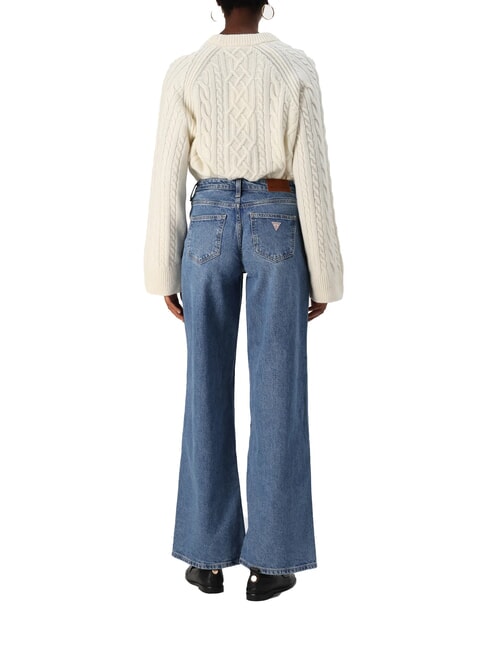 G11 WIDE LEG Blugi  gj mediu folosit spalare - Jeans