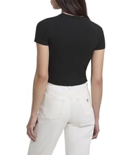 GUESS JEANS SS CN EMB STAR  tricouri jetbla - tricou - 2