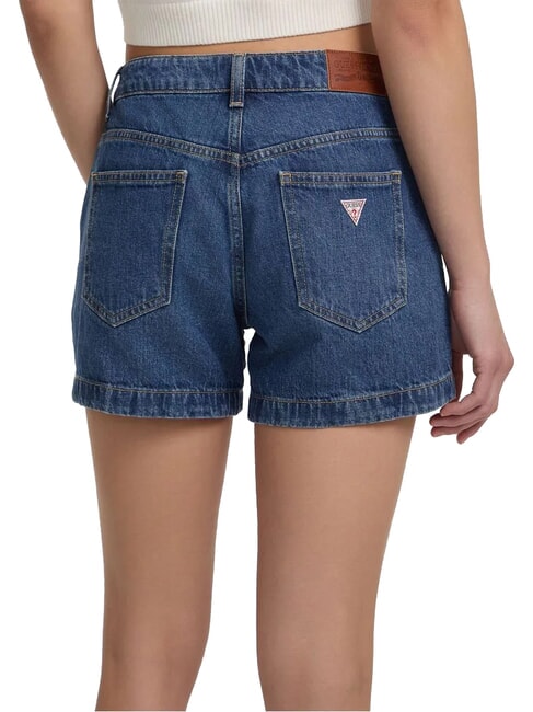 HIGHWAIST MOM SHORT Blugi scurti gj vintage medium wa - Jeans