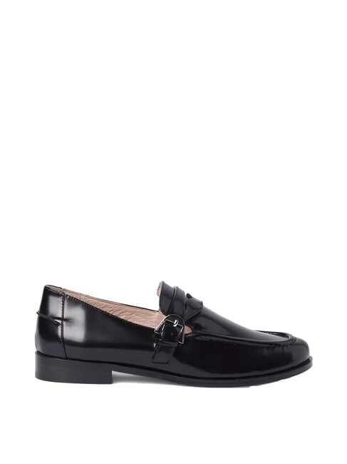 LORD SHINY  Mocasini din piele negru - Pantofi femei
