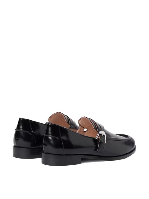 LORD SHINY  Mocasini din piele negru - Pantofi femei
