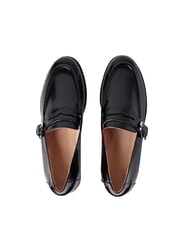 COCCINELLE LORD SHINY  Mocasini din piele negru - Pantofi femei - 4