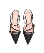 COCCINELLE FERNANDA Pantofi din piele cu spate negru - Pantofi femei - 4