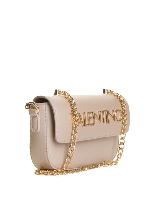 NAMMOS RE Mini geantă cu clapă și curea de umăr bej - Genți femei