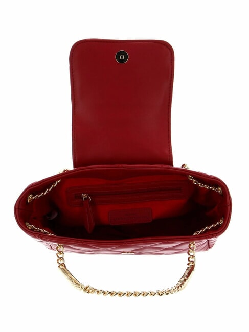 OCARINA Geantă matlasată cu m&acirc;nere cu lanț roşu - Genți femei