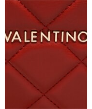 MARIO VALENTINO OCARINA Rucsac matlasat cu buzunar roşu - Genți femei - 5