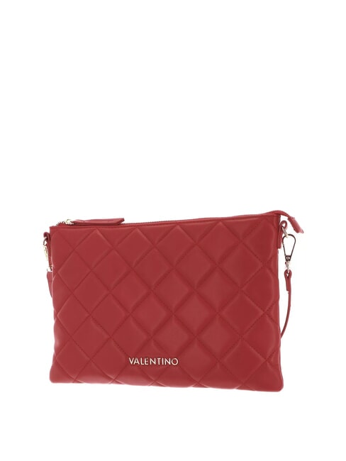 OCARINA clutch cu plic matlasat roşu - Genți femei