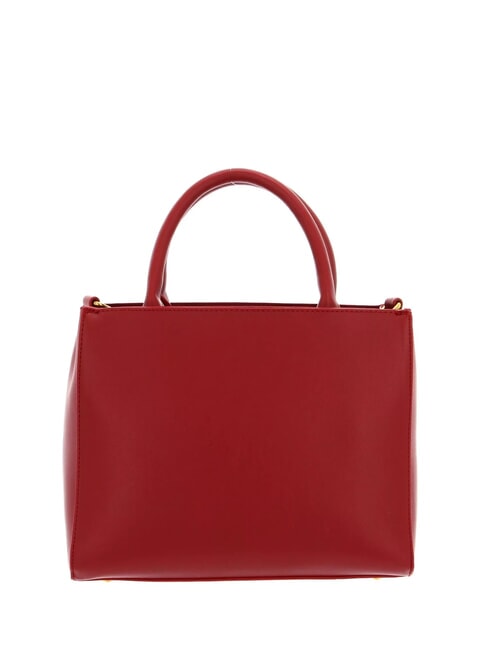 SNOWY RE Geanta de mana cu curea dubla de umar roșu închis - Genți femei