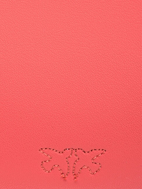 HALF MOON BABY Geanta de umar din piele coral. aur picant-vechi - Genți femei