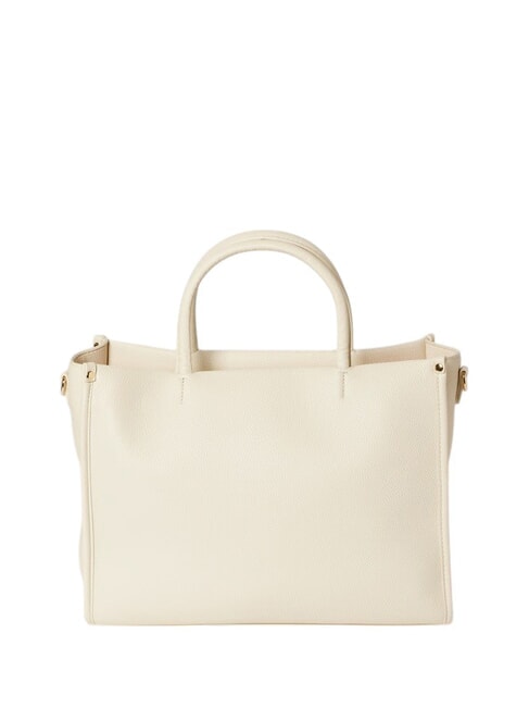 SPECIAL VALERIE Geanta servieta cu bareta de umar ecru - Genți femei