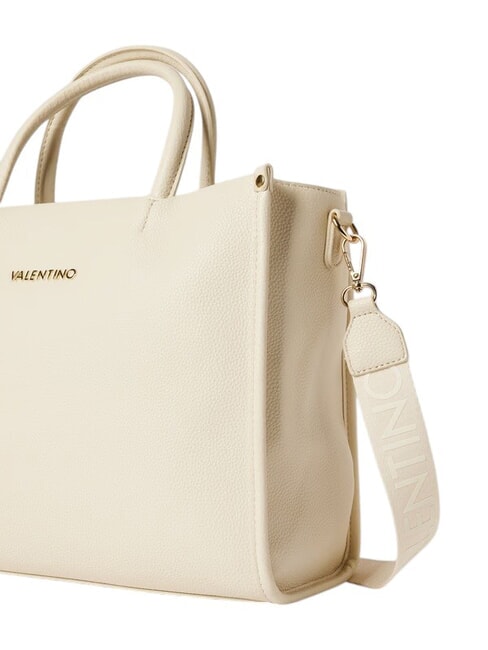 SPECIAL VALERIE Geanta servieta cu bareta de umar ecru - Genți femei