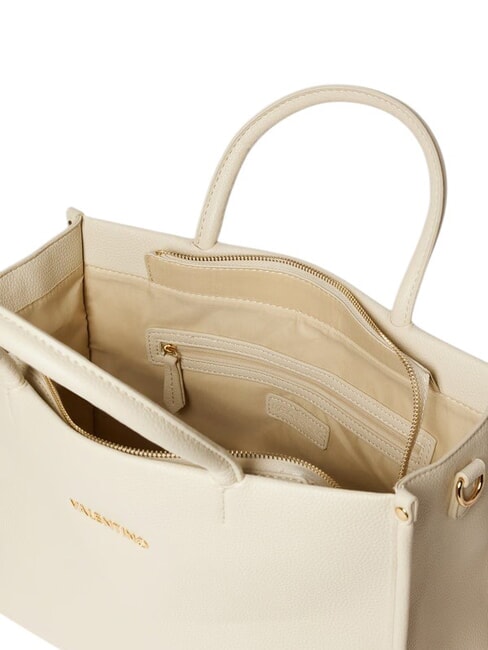 SPECIAL VALERIE Geanta servieta cu bareta de umar ecru - Genți femei