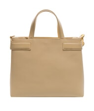 BORBONESE ARMOR  Geanta de mana, cu bareta de umar nisip - Genți femei - 5