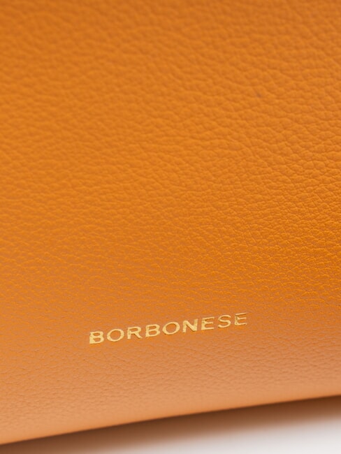 DEJEUNER Geanta mini de umar, din piele mandarine - Genți femei