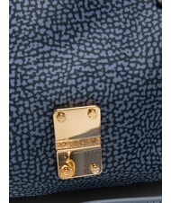 BORBONESE TEAPOT Geanta portbagaj cu curea de umar denim - Genți femei - 4